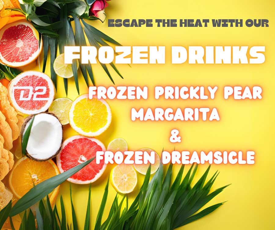 D2 in Hobart Wisconsin is serving frozen drinks.